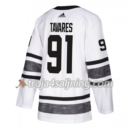 Toronto Maple Leafs tröja John Tavares 91 Vit 2019 All-Star Adidas Authentic - NHL Tröjor Herr